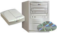 CD/DVD серверы AXIS StorPoint CD